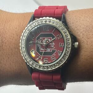 Red University South Carolina Men's Watch